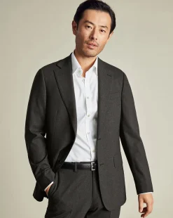 Online Charles Tyrwhitt Ultimate Performance Suit Jacket - Charcoal Charcoal Grey