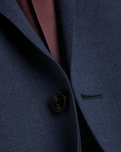 New Charles Tyrwhitt Ultimate Performance Suit Jacket - Steel Blue