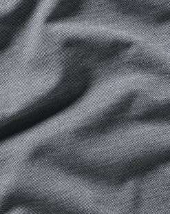 New Charles Tyrwhitt 4-Way Stretch Jersey Shirt - Flint Grey