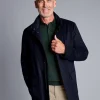 Hot Charles Tyrwhitt Wool Car Coat - Navy