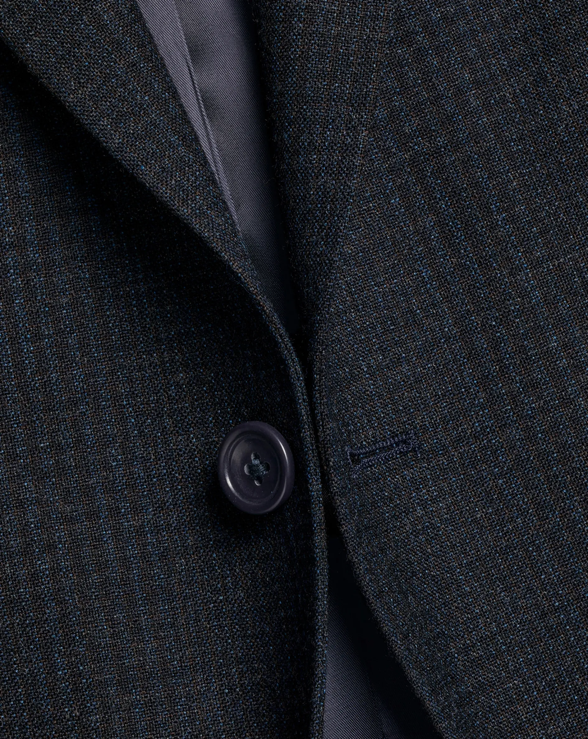 Sale Charles Tyrwhitt Wool Check Jacket - Denim Blue