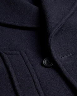 Flash Sale Charles Tyrwhitt Wool Peacoat - Navy