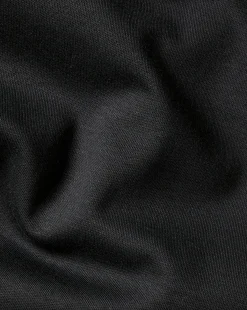 Cheap Charles Tyrwhitt Zip-Neck Jersey Polo - Black